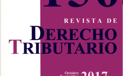 Revista de Derecho Tributario Nº 156 – 2017