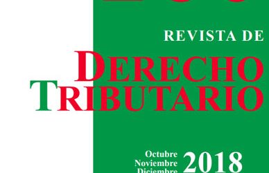 Revista de Derecho Tributario Nº 160 – 2018