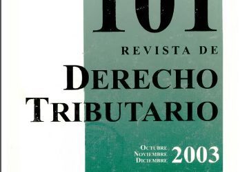Revista de Derecho Tributario Nº 101 – 2003
