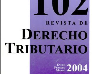 Revista de Derecho Tributario Nº 102 – 2004