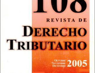Revista de Derecho Tributario Nº 108 – 2005