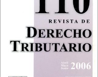 Revista de Derecho Tributario Nº 110 – 2006