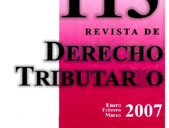 Revista de Derecho Tributario Nº 113 – 2007