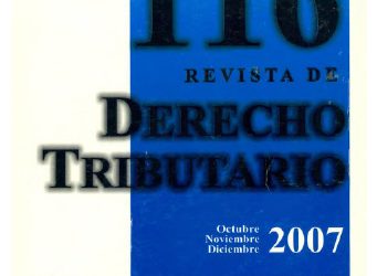 Revista de Derecho Tributario Nº 116 – 2007