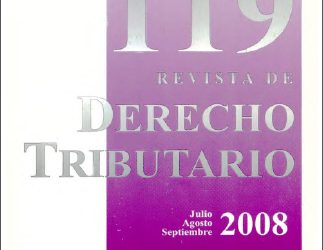Revista de Derecho Tributario Nº 119 – 2008