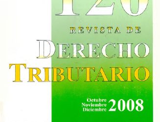 Revista de Derecho Tributario Nº 120 – 2008