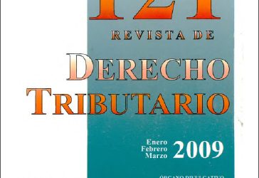 Revista de Derecho Tributario Nº 121 – 2009
