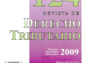 Revista de Derecho Tributario Nº 124 – 2009