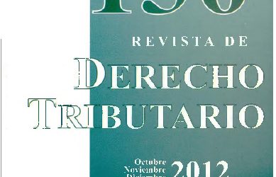Revista de Derecho Tributario Nº 136 – 2012