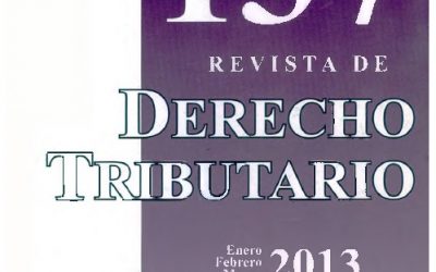 Revista de Derecho Tributario Nº 137 – 2013