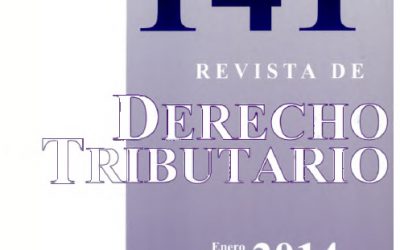 Revista de Derecho Tributario Nº 141 – 2014