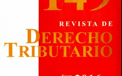 Revista de Derecho Tributario Nº 149 – 2016