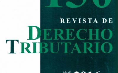 Revista de Derecho Tributario Nº 150 – 2016