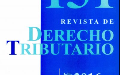Revista de Derecho Tributario Nº 151 – 2016