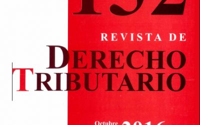 Revista de Derecho Tributario Nº 152 – 2016