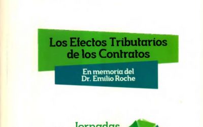 AA.VV., Los efectos tributarios de los contratos. En memoria del Dr. Emilio Roche. Memorias de las XIII Jornadas Venezolanas de Derecho Tributario, Asociación Venezolana de Derecho Tributario, Caracas, 2014.