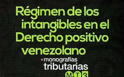 Korody Tagliaferro, Juan Esteban, Régimen de los intangibles en el Derecho positivo venezolano, Asociación Venezolana de Derecho Tributario, Caracas, 2013.