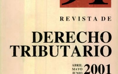 Revista de Derecho Tributario Nº 91 – 2001