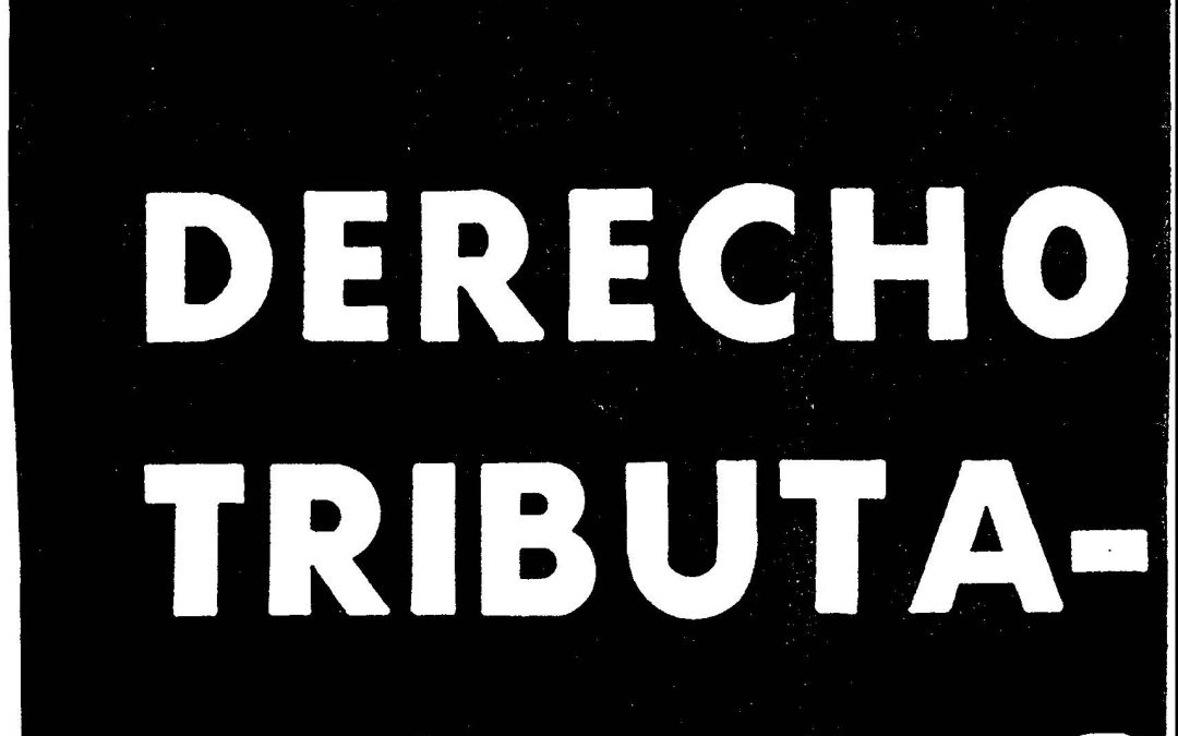 Revista de Derecho Tributario Nº 25 – 1968