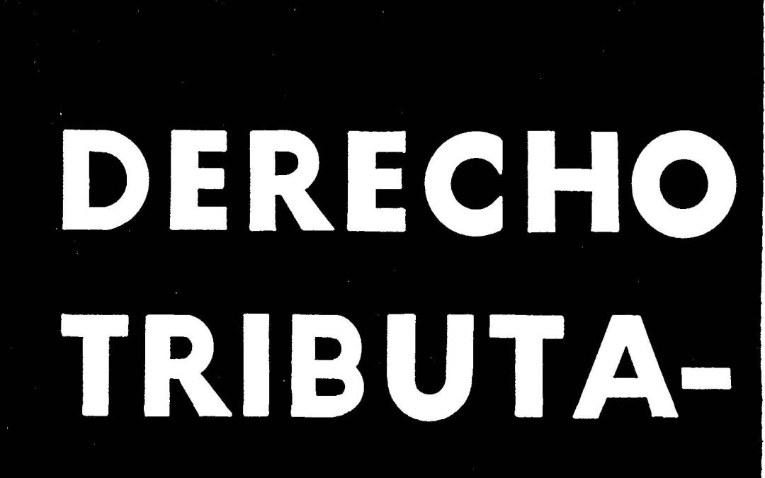 Revista de Derecho Tributario Nº 29 – 1969