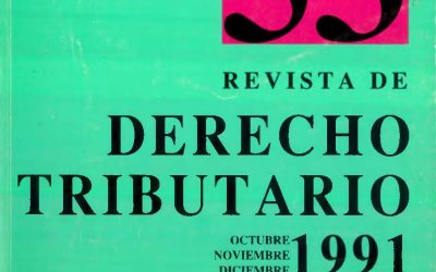 Revista de Derecho Tributario Nº 53 – 1991