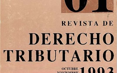 Revista de Derecho Tributario Nº 61 – 1993