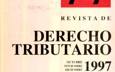 Revista de Derecho Tributario Nº 77 – 1997