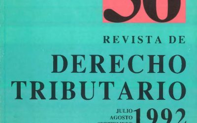 Revista de Derecho Tributario Nº 56 – 1992