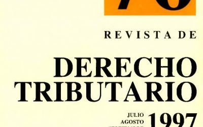 Revista de Derecho Tributario Nº 76 – 1997