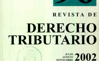 Revista de Derecho Tributario Nº 96 – 2002