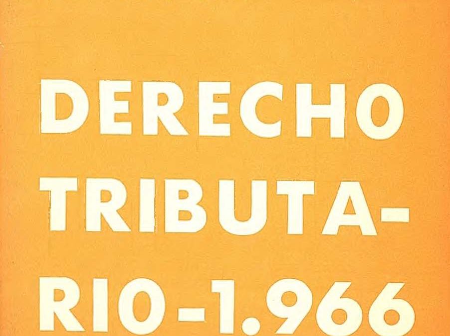 Revista de Derecho Tributario Nº 15 – 1966