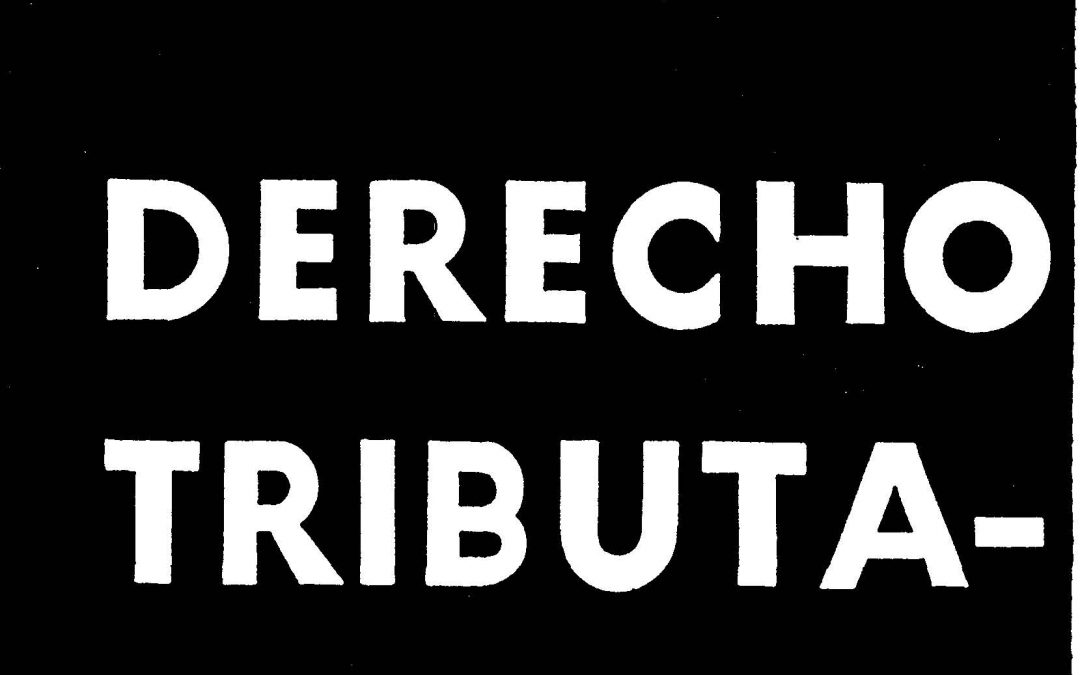 Revista de Derecho Tributario Nº 27 – 1968