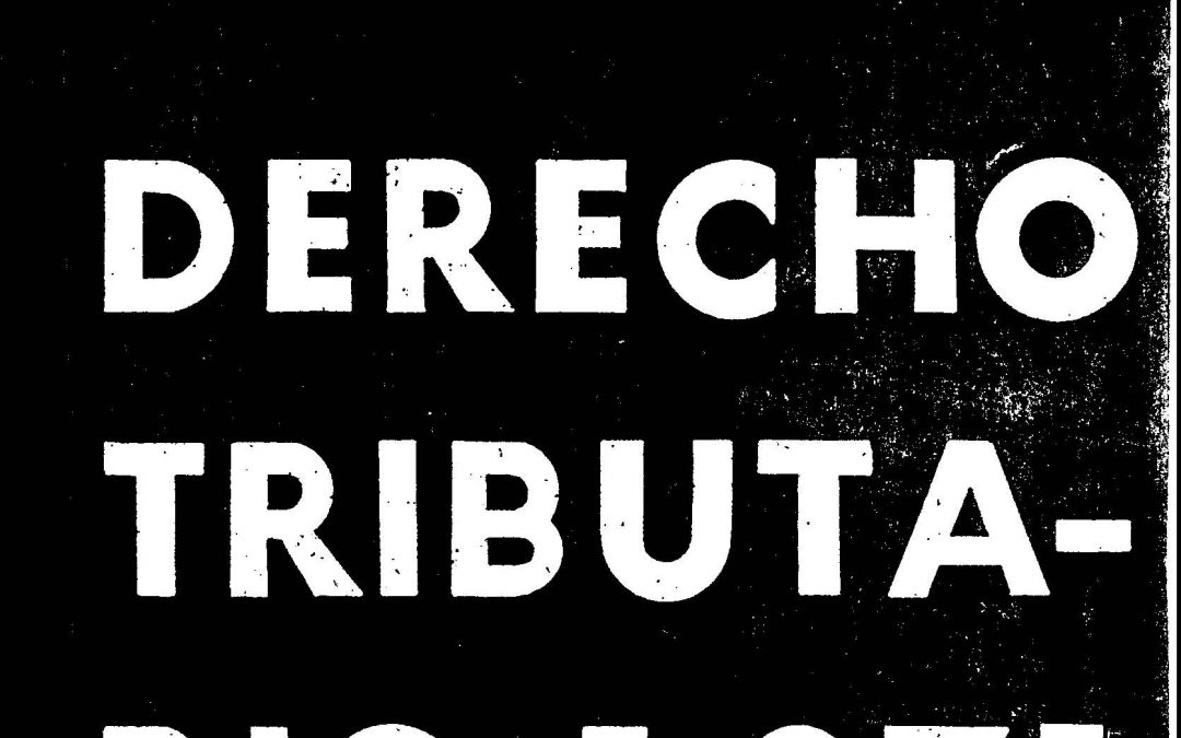 Revista de Derecho Tributario Nº 39 – 1971