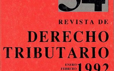 Revista de Derecho Tributario Nº 54 – 1992