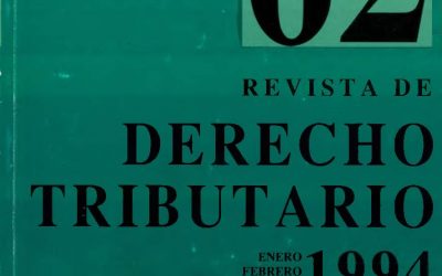 Revista de Derecho Tributario Nº 62 – 1994