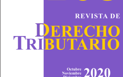 Revista de Derecho Tributario Nº 168 – 2020