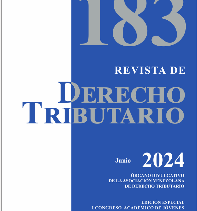 Revista de Derecho Tributario Nº 183 – 2024