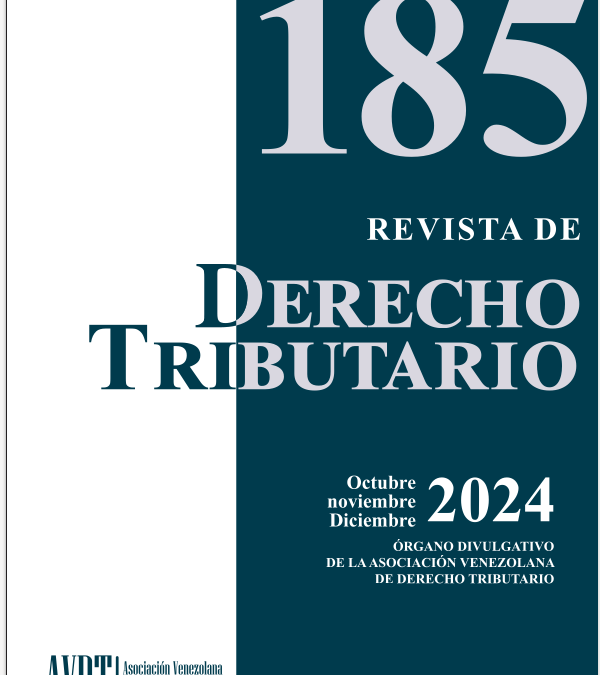 Revista de Derecho Tributario Nº 185 – 2024