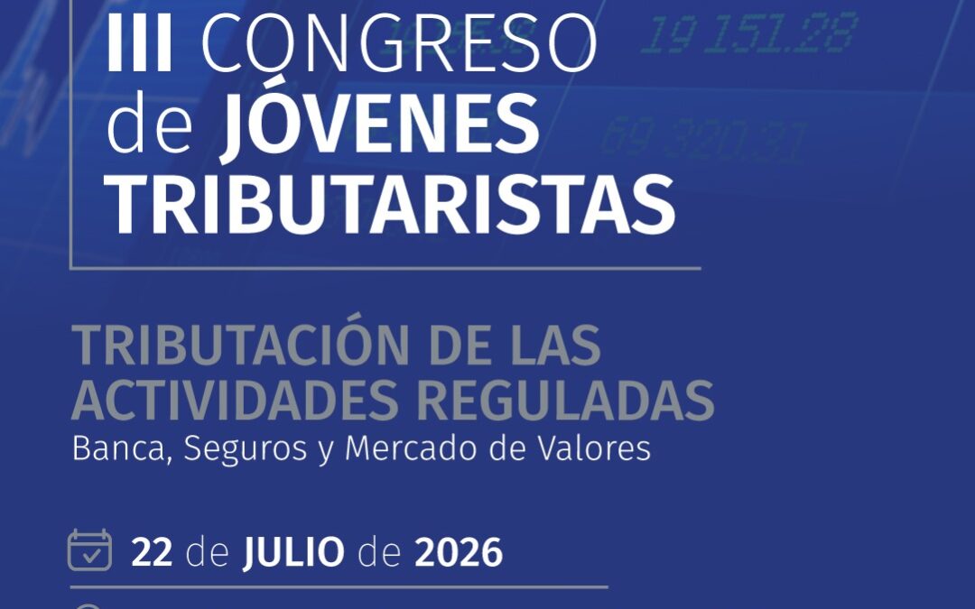 Invitación III Congreso de Jóvenes Tributaristas – 22 de julio de 2026